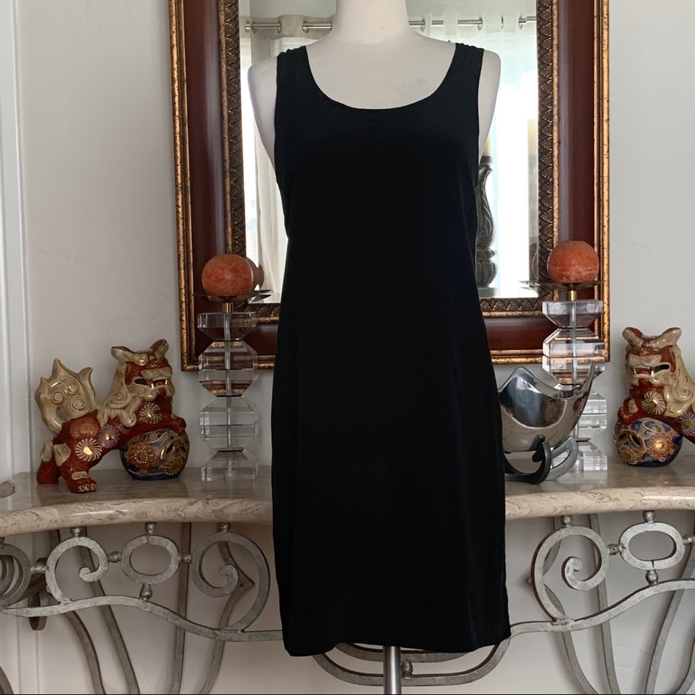 Madewell Black Sleeveless Dress